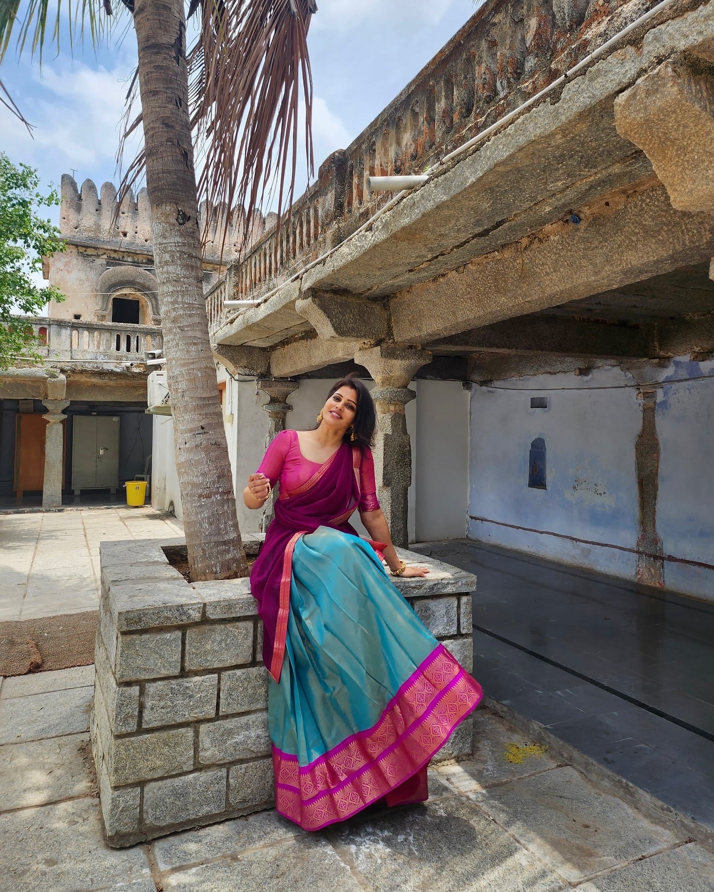 South-Style Kanchipuram Silk Lehenga with Zari Weaving – Elegant New Collection