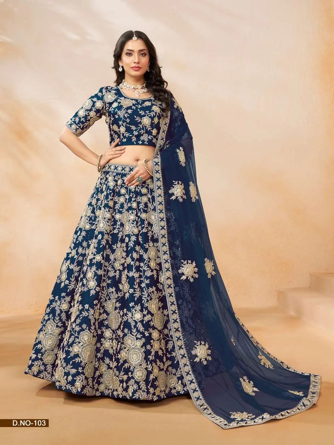 Royal Art Silk Designer Lehenga Choli with Intricate Zari Embroidery