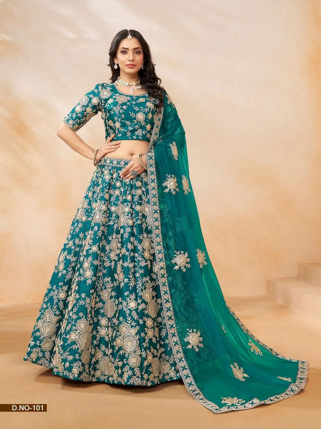 Royal Art Silk Designer Lehenga Choli with Intricate Zari Embroidery