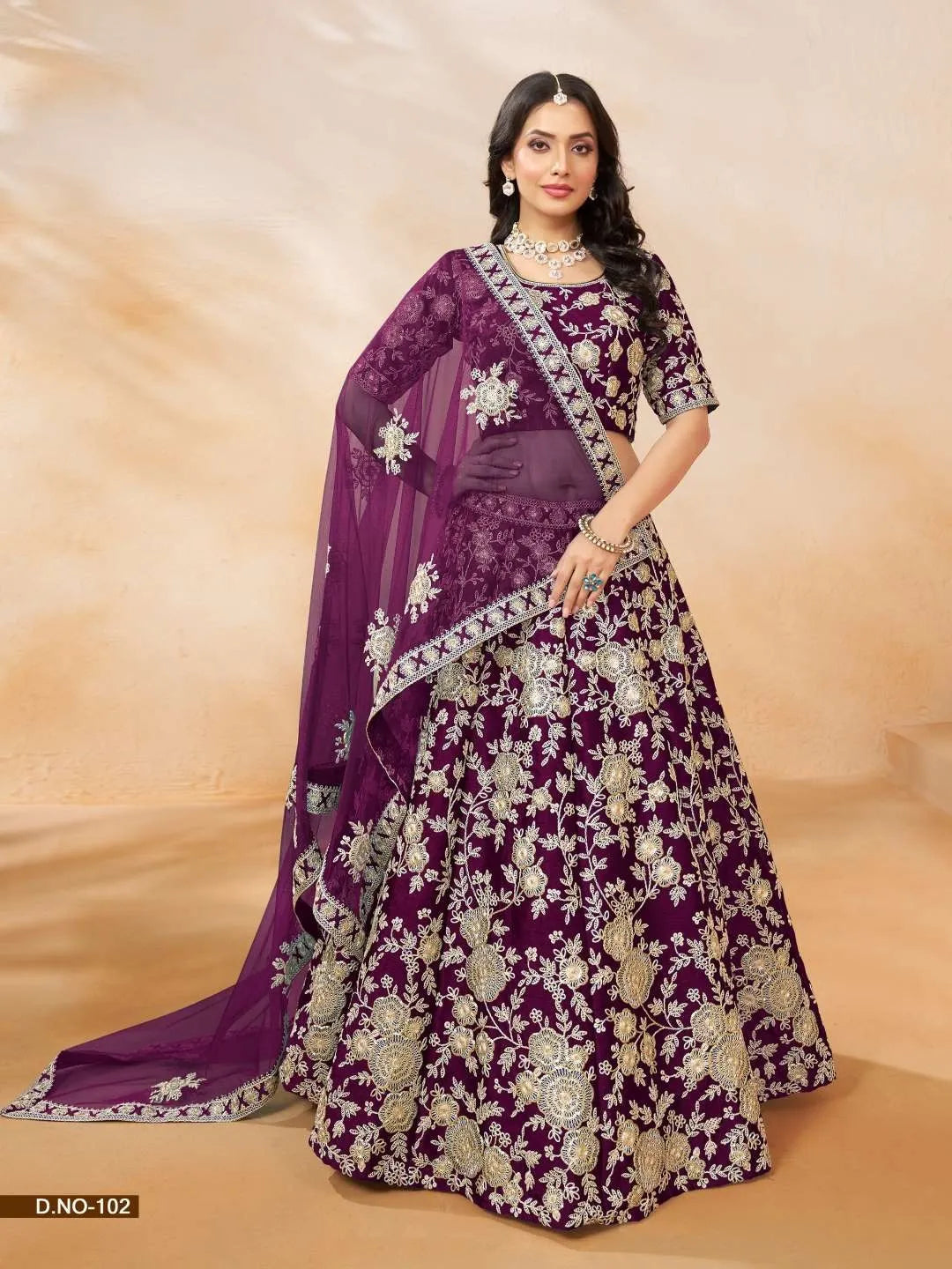 Royal Art Silk Designer Lehenga Choli with Intricate Zari Embroidery