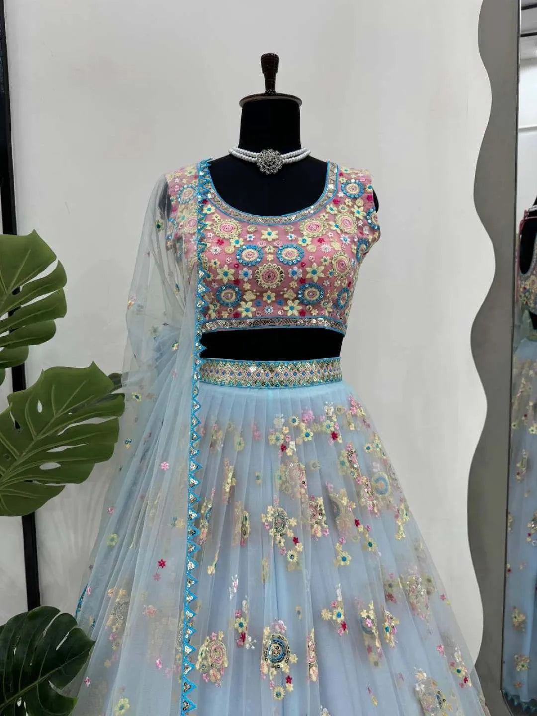 Enchanting Elegance: Deepika Vol 36 Net Lehenga Choli Boutique