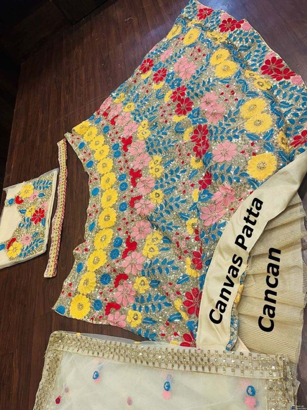 Enchanting Elegance: Soft Mono Net Lehenga Choli with Heavy Embroidery