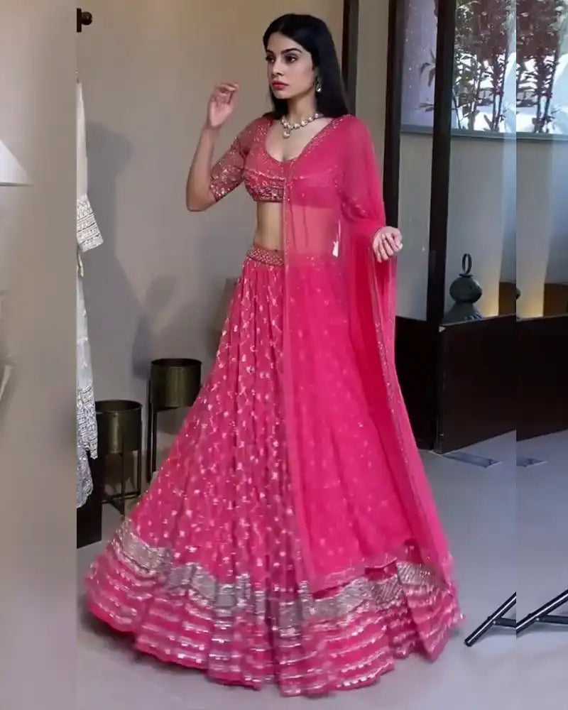 Bollywood Glam: Designer Lehenga Choli