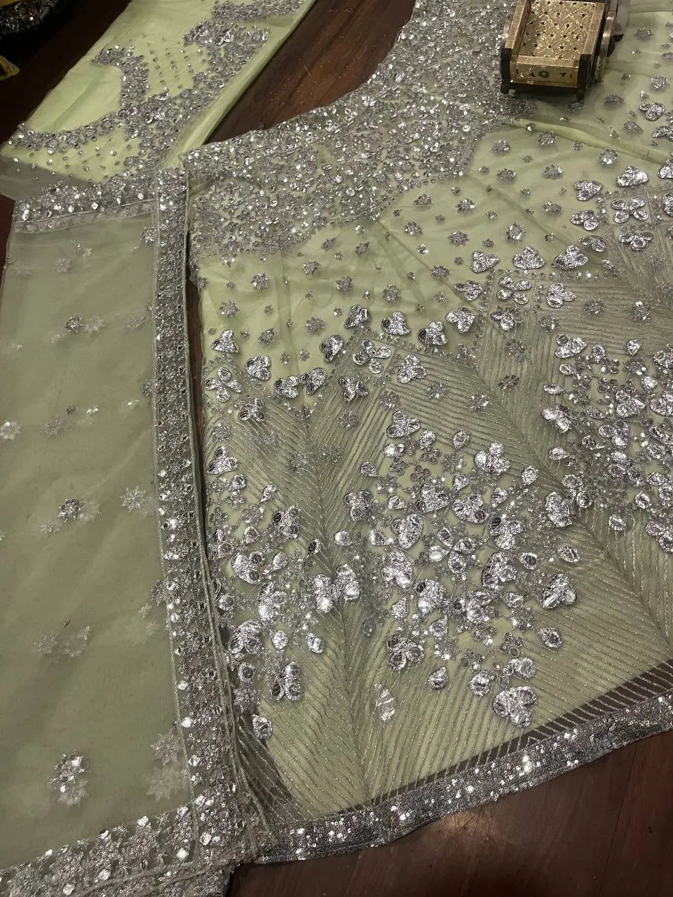 Wedding Wear Lehenga Choli – Luxe Embroidery & Sequins