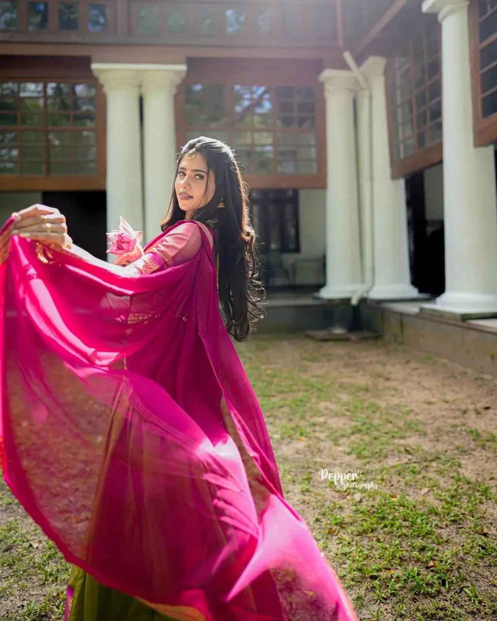 Exclusive South-Style Kanchipuram Silk Lehenga with Zari Weaving – Latest Ethnic Masterpiece